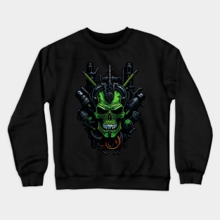 Cyborg Heads S02 D37 Crewneck Sweatshirt